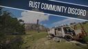Discovery splash banner for Rust Community Discord server