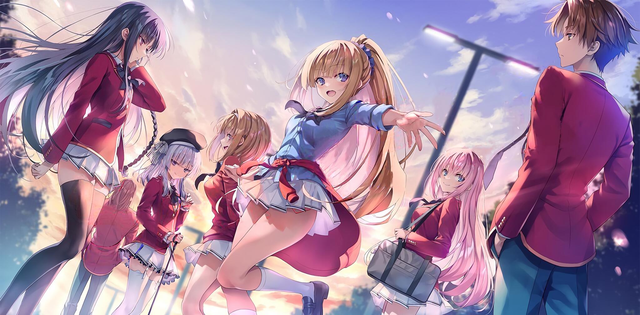 Discovery splash banner for You-Zitsu EN Community Discord Discord server