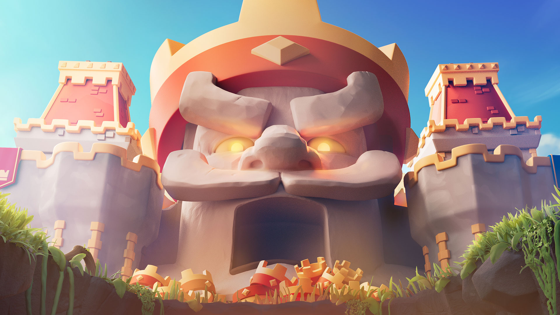 Discovery splash banner for Clash Royale Brasil Discord server