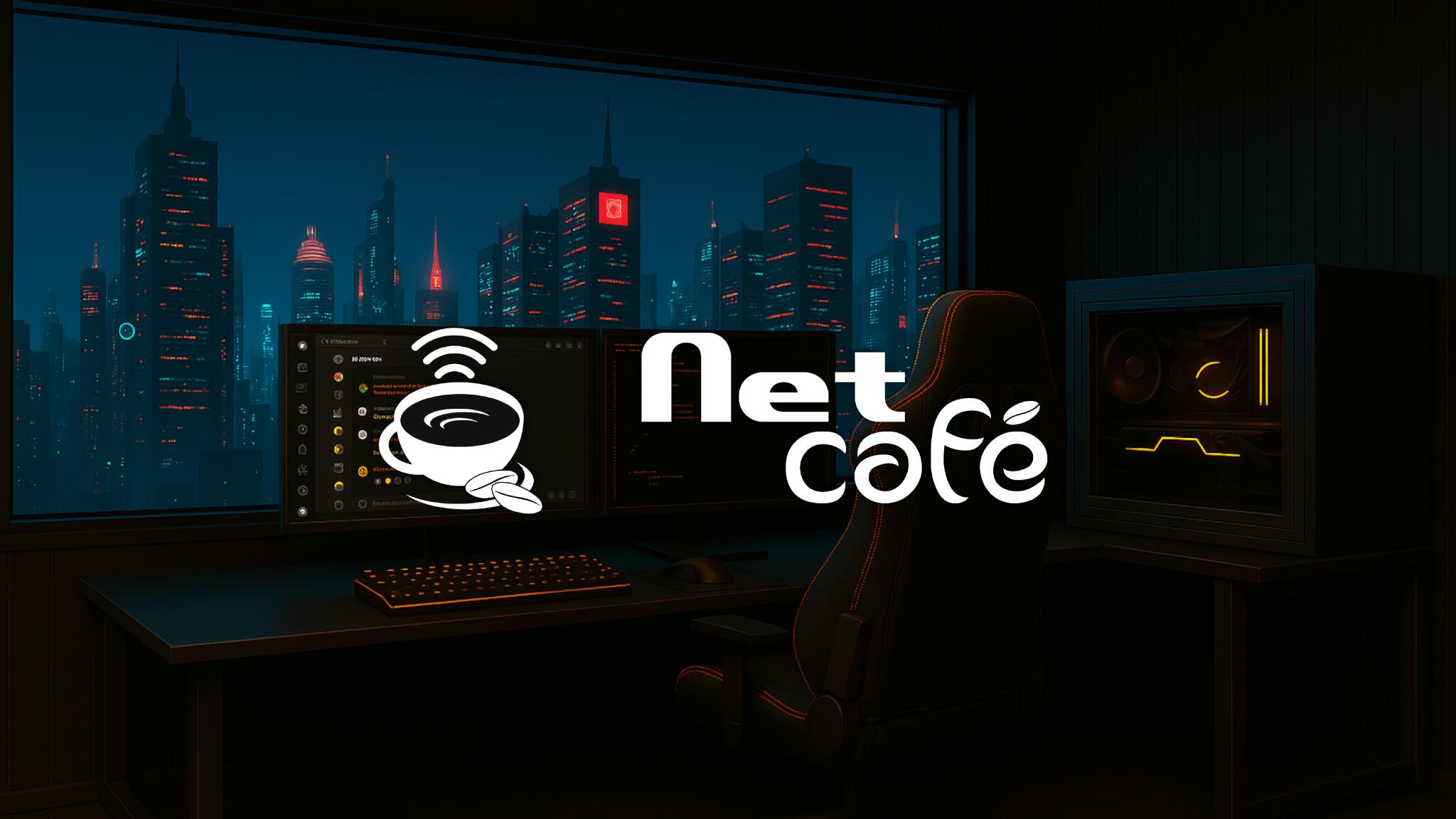Discovery splash banner for ☕ Net Café Discord server