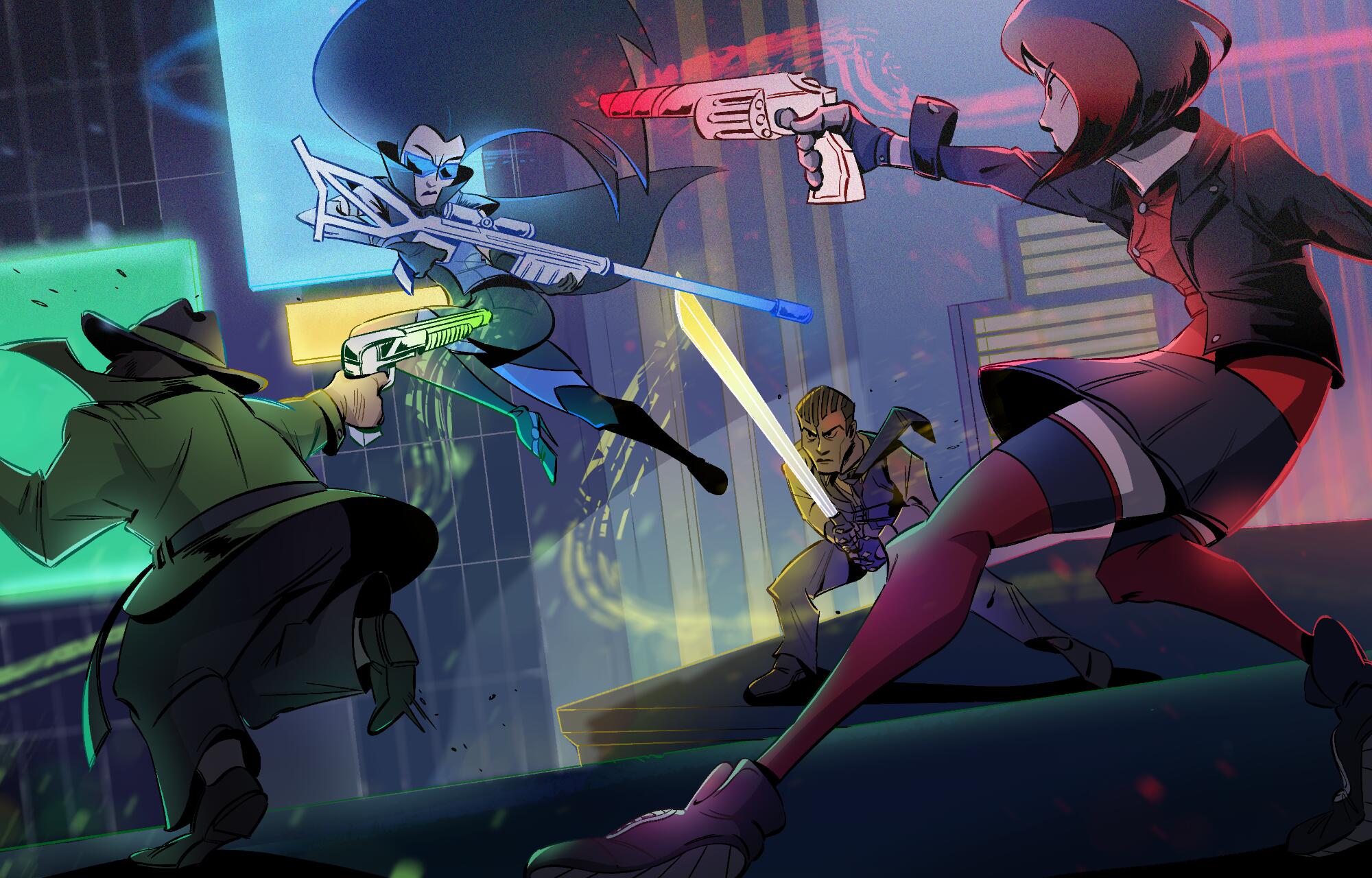 Discovery splash banner for AT SUNDOWN: SitD Discord server