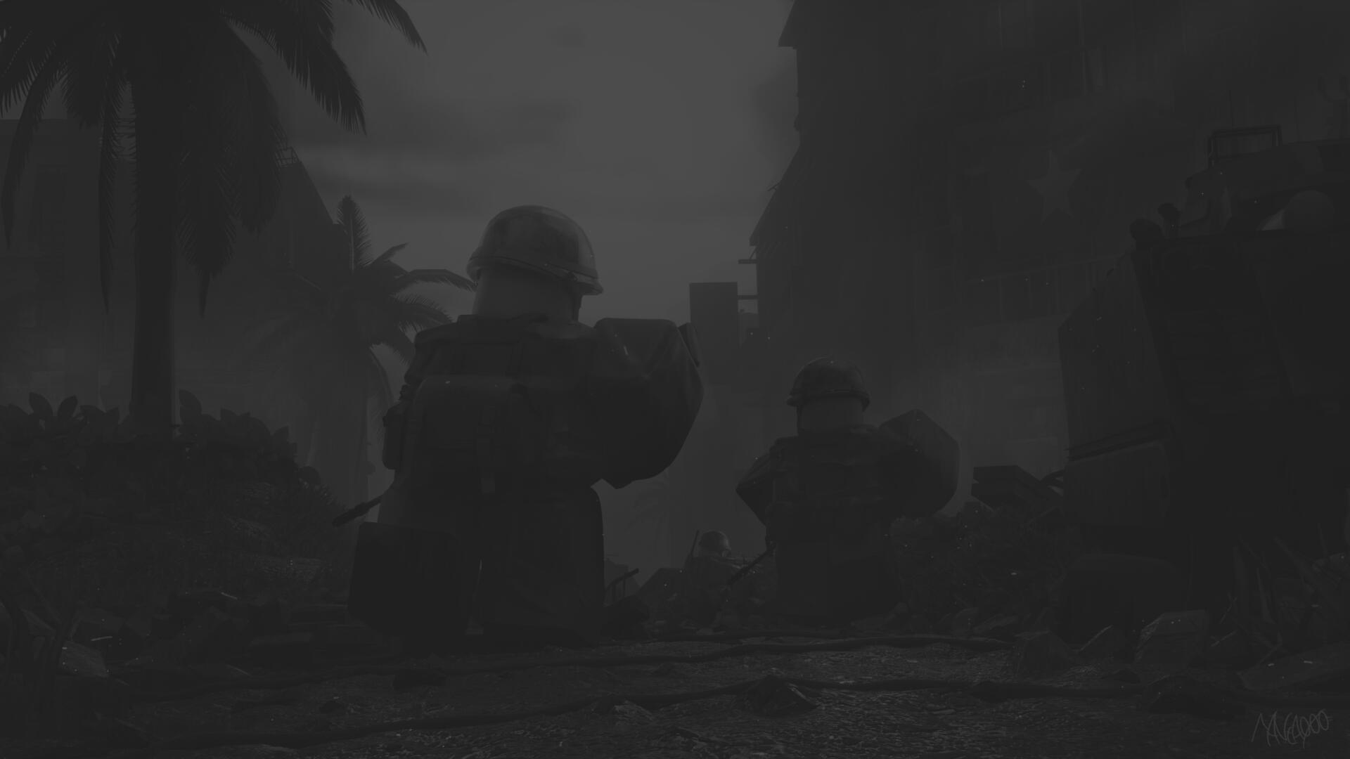 Discovery splash banner for United States Military 1960s Discord server