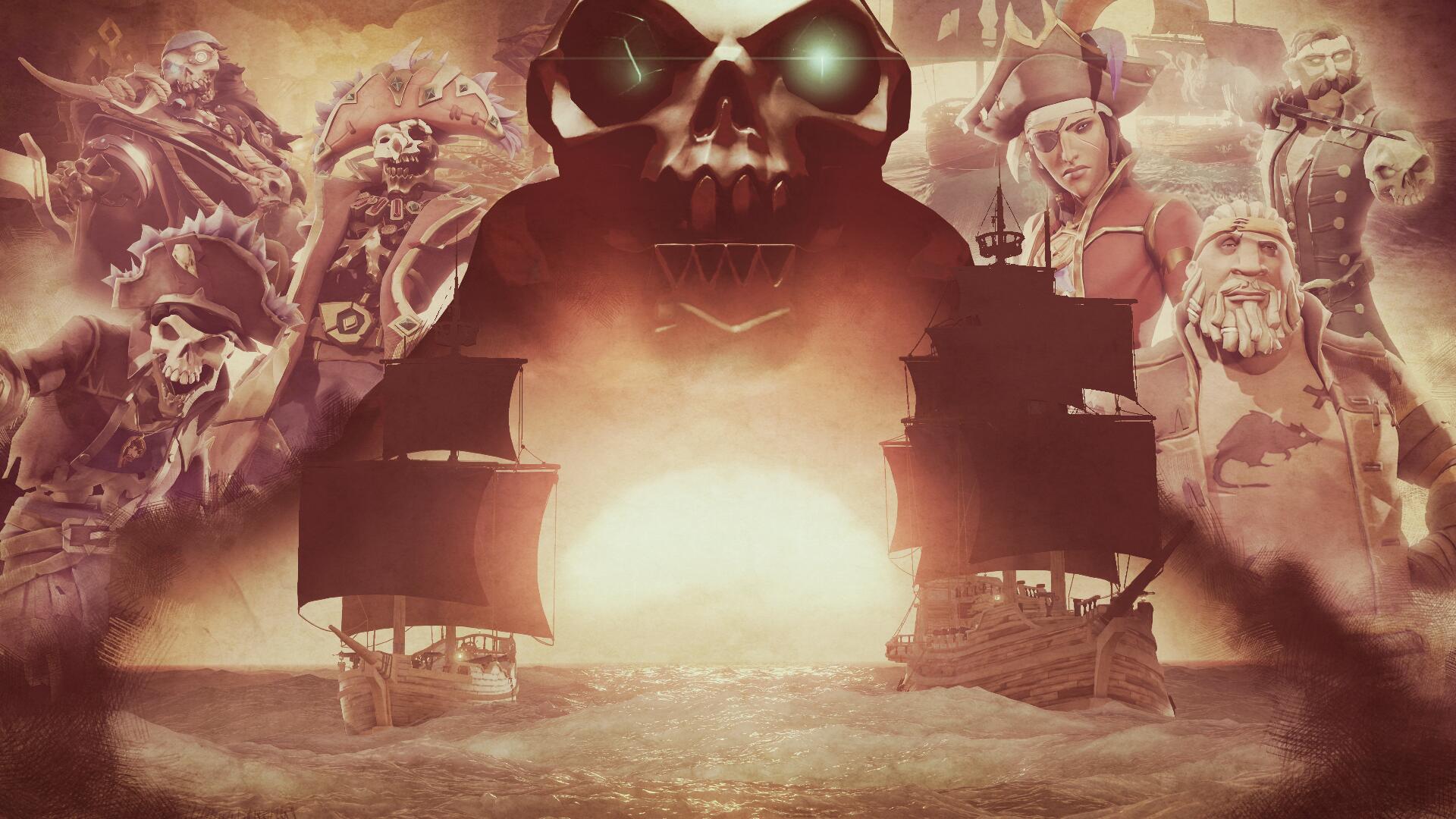 Discovery splash banner for Sea of Thieves Discord server