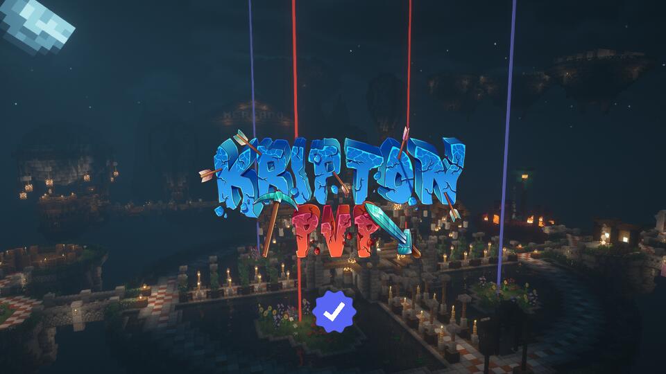 Discovery splash banner for KriptonPVP Discord server