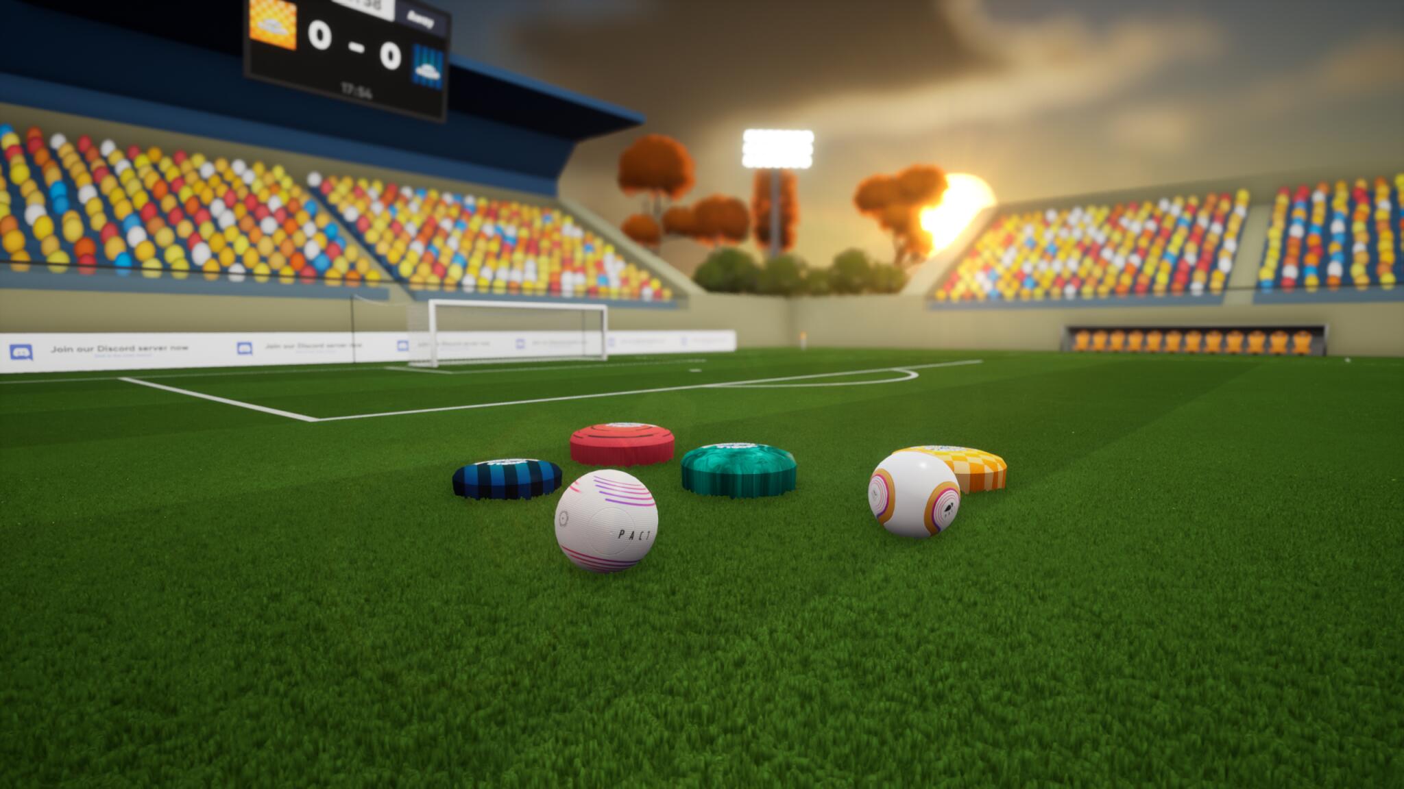 Discovery splash banner for World of Football Discord server