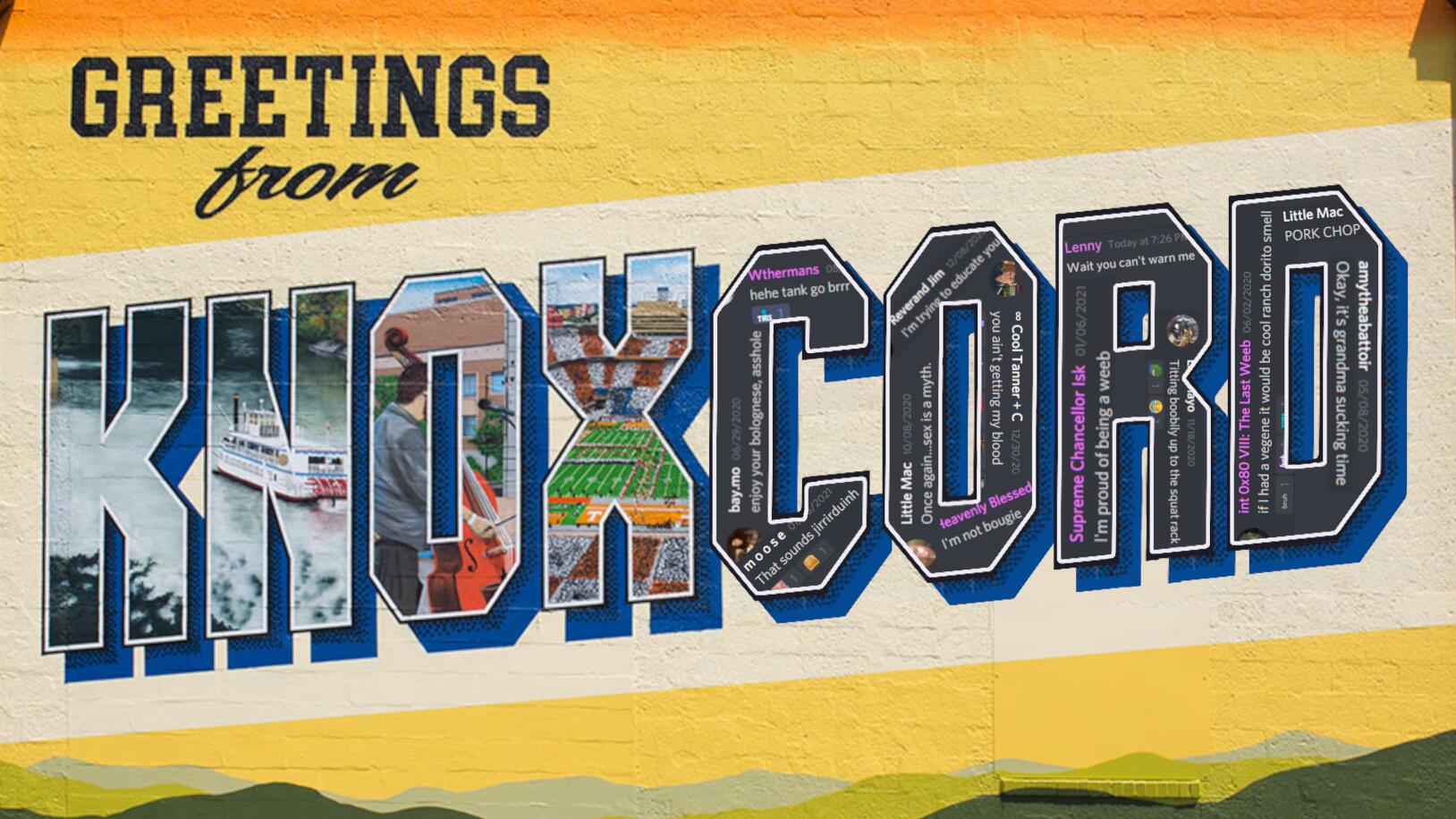 Discovery splash banner for Knoxcord Discord server