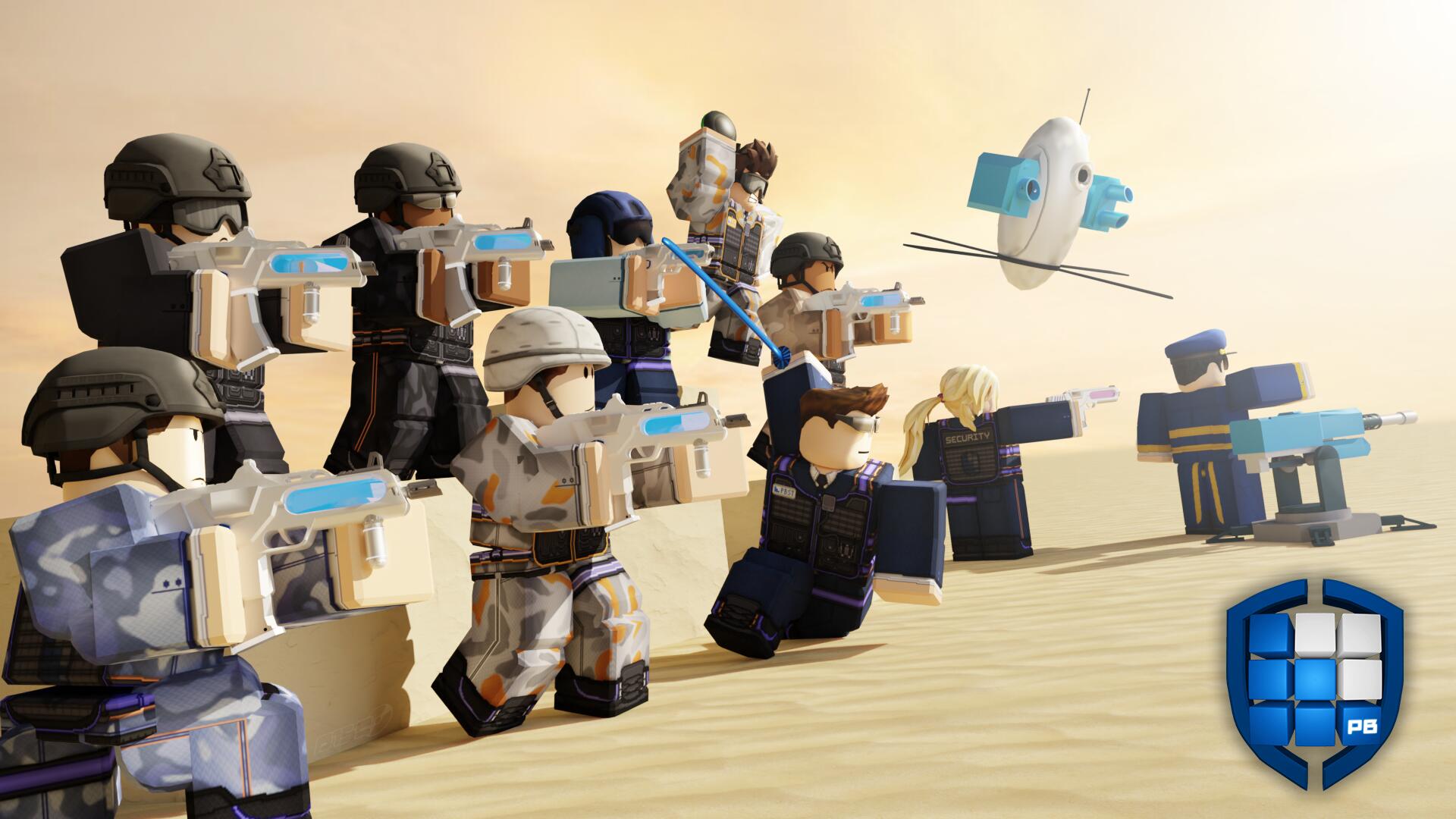 Discovery splash banner for Pinewood Builders Security Team Discord server