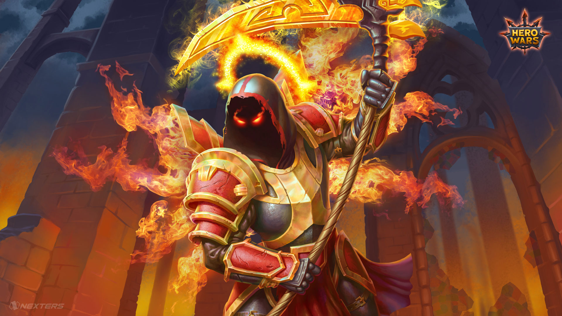 Discovery splash banner for Hero Wars Alliance Discord server