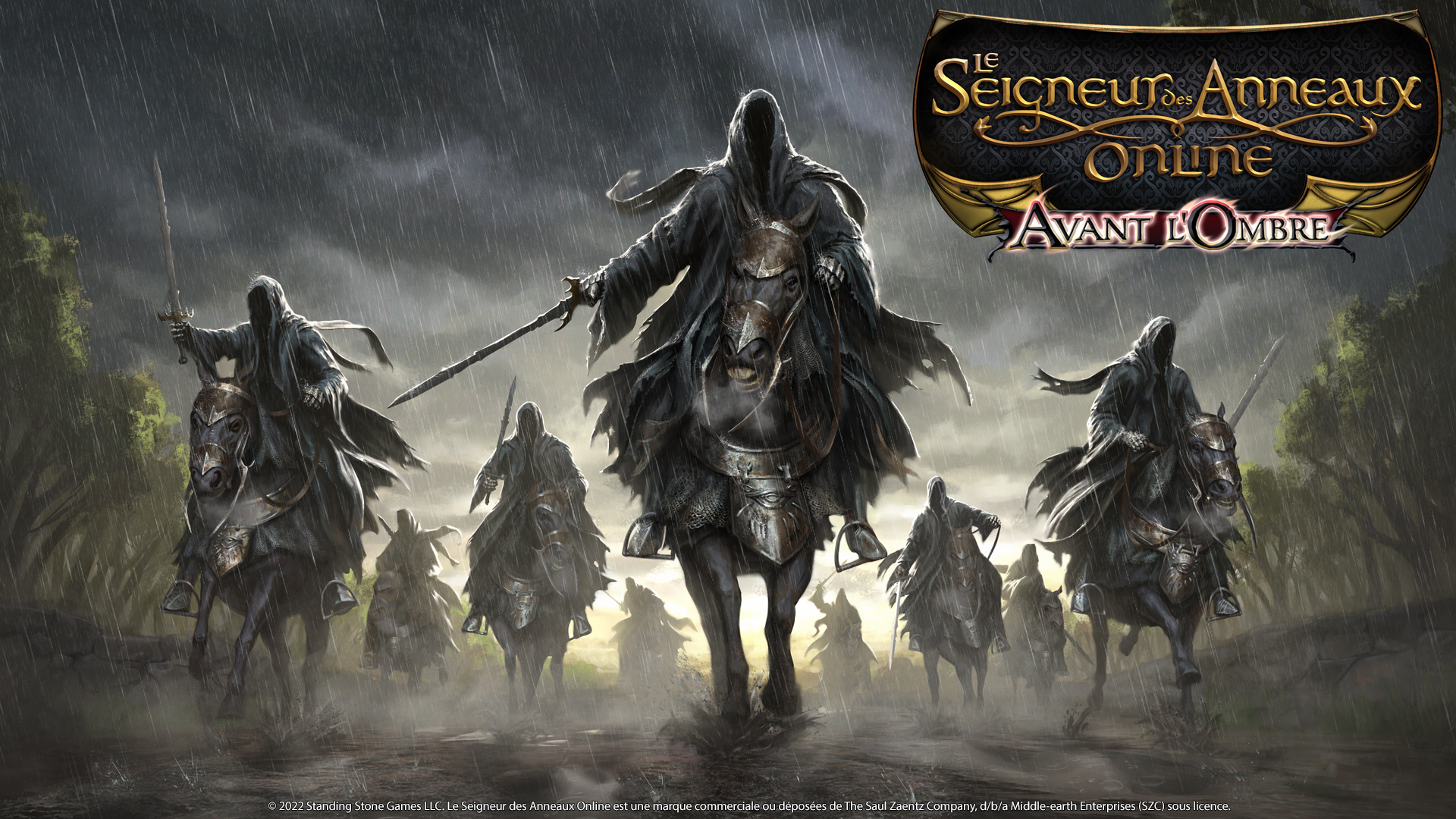 Discovery splash banner for Communauté FR de Lotro Discord server