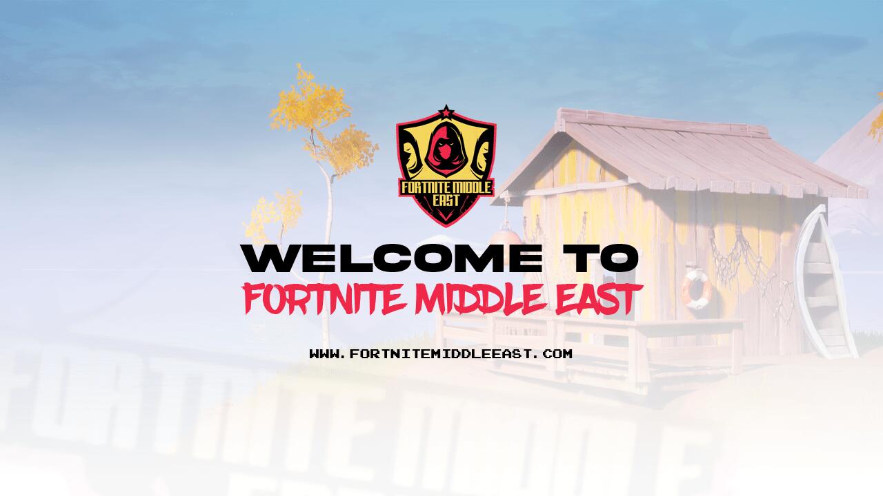 Discovery splash banner for Fortnite Middle East Discord server