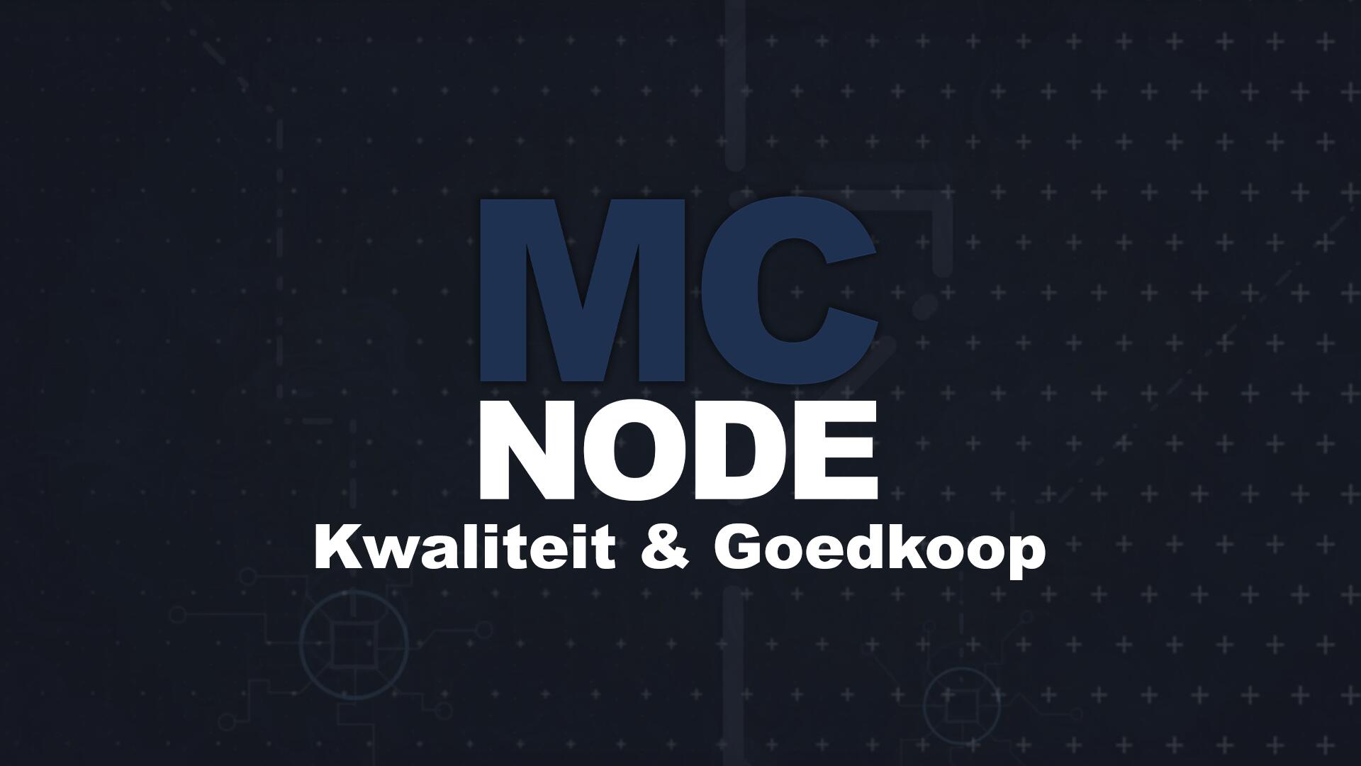 Discovery splash banner for MC-Node | Kwaliteit Hosting Discord server