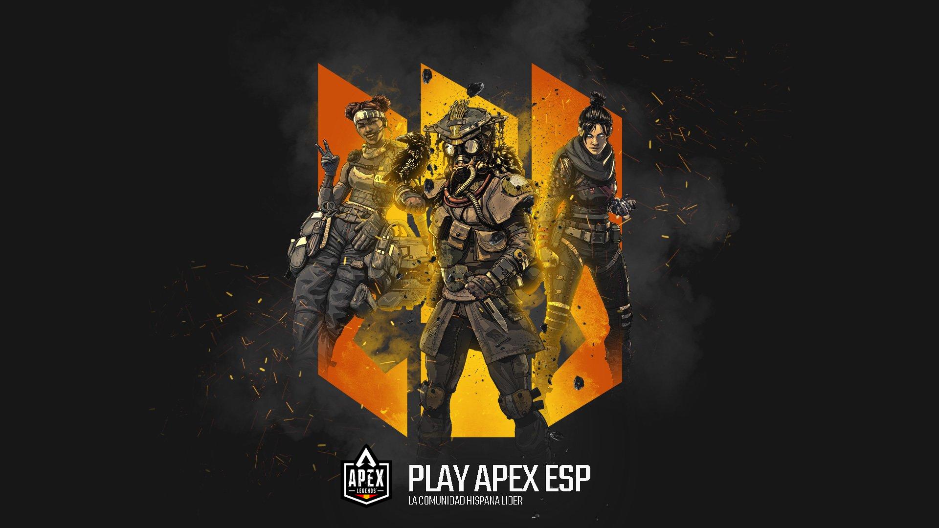 Discovery splash banner for PlayApexES Discord server