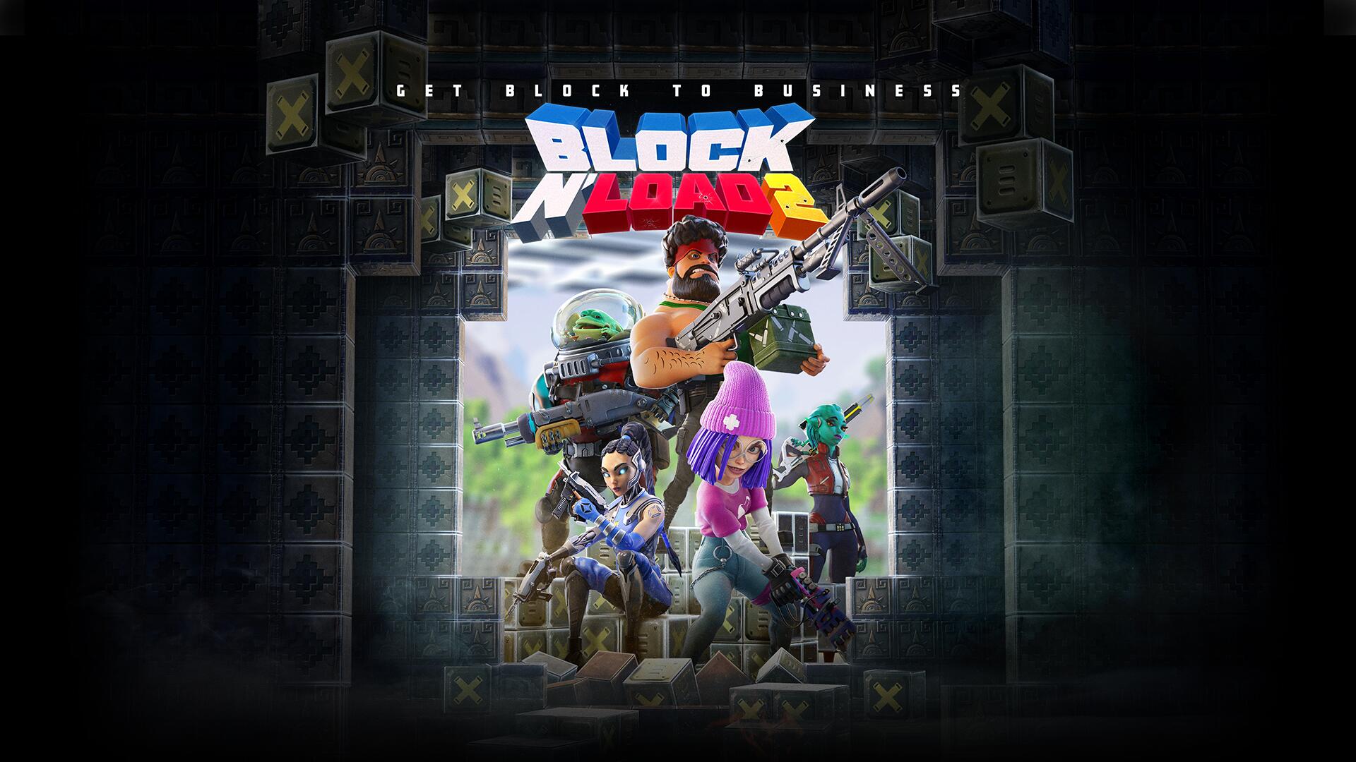 Discovery splash banner for Block N Load Official Discord server