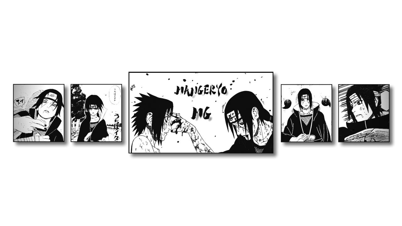 Discovery splash banner for Mangekyō Discord server