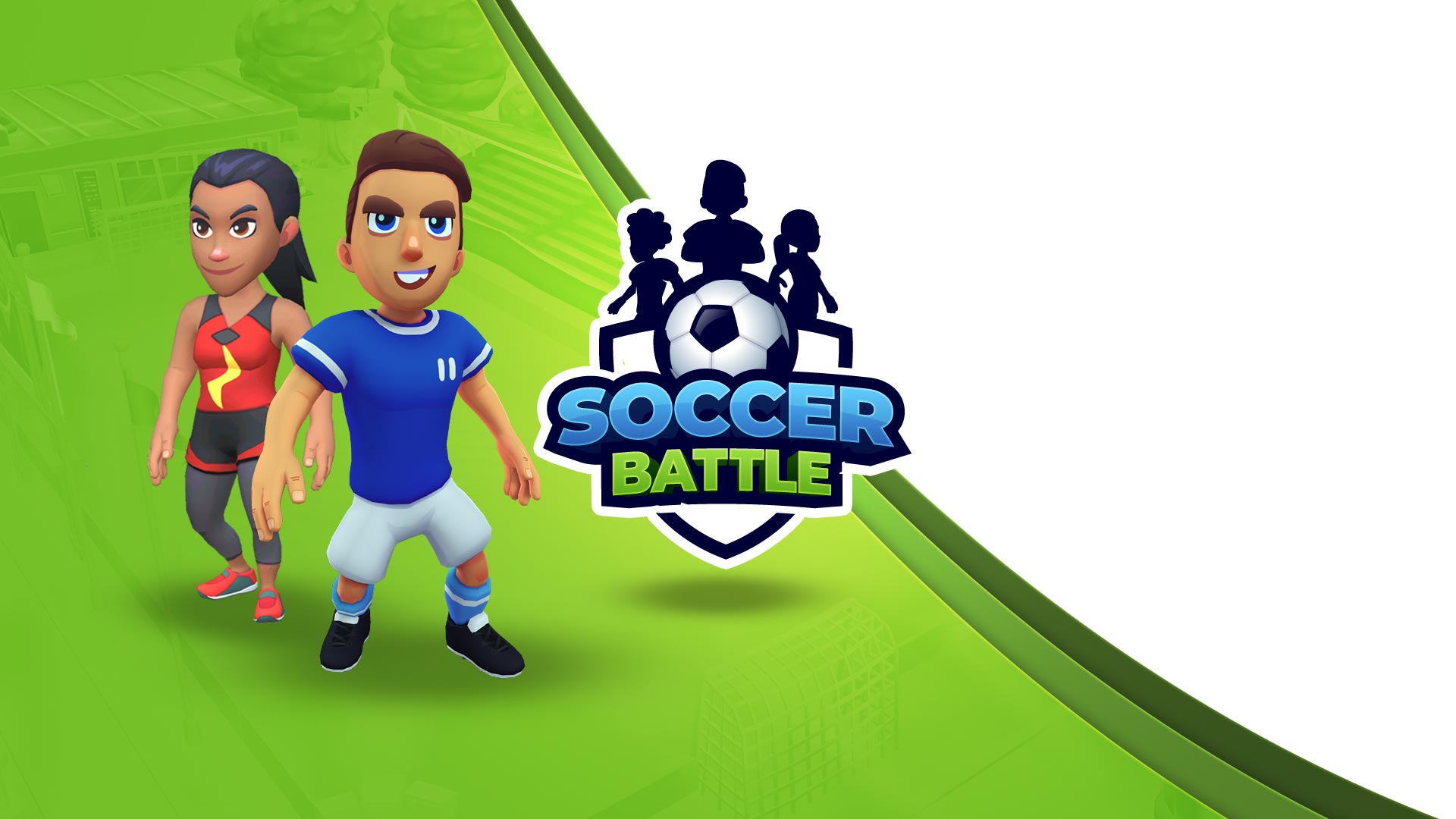 Discovery splash banner for Soccer Battle Discord server