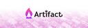 Discovery splash banner for Artifact Discord server