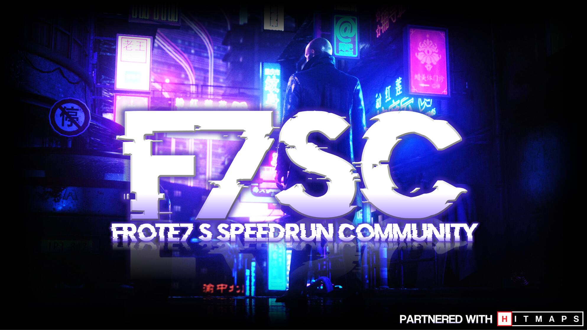 Discovery splash banner for Frote's Speedrun Community Discord server