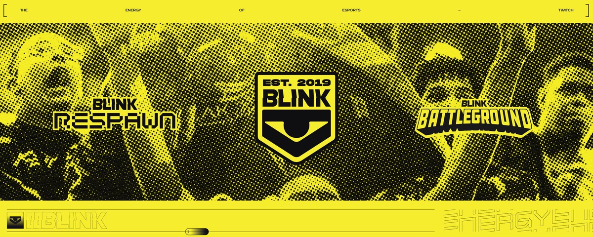 Discovery splash banner for Blink Esports Discord server