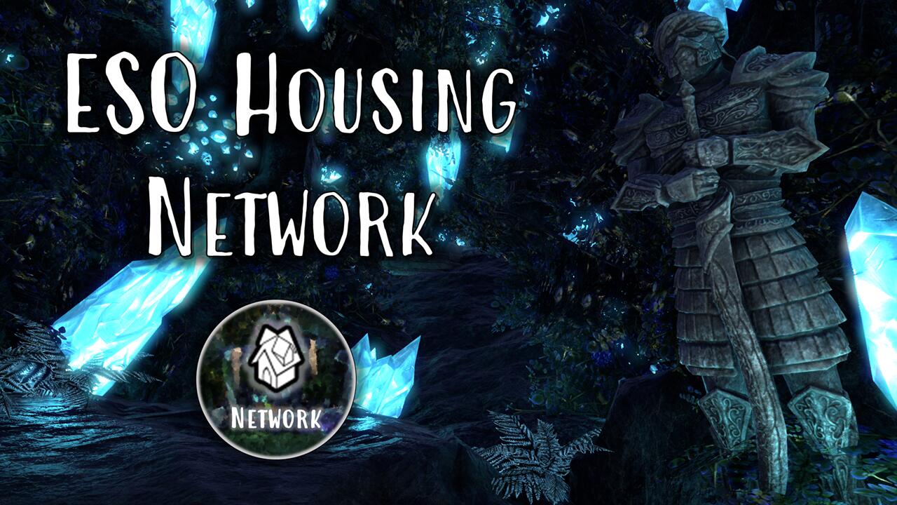 Discovery splash banner for ESO Housing Network Discord server
