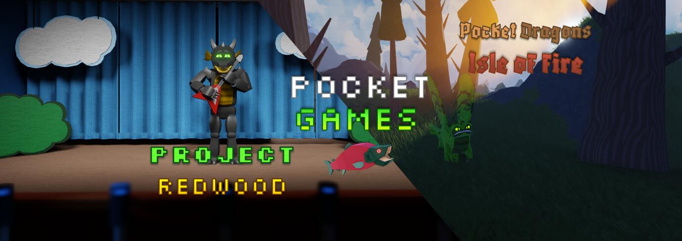 Discovery splash banner for 🍪Pocket Games Discord server