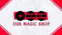 Discovery splash banner for OurMagicShop Discord server