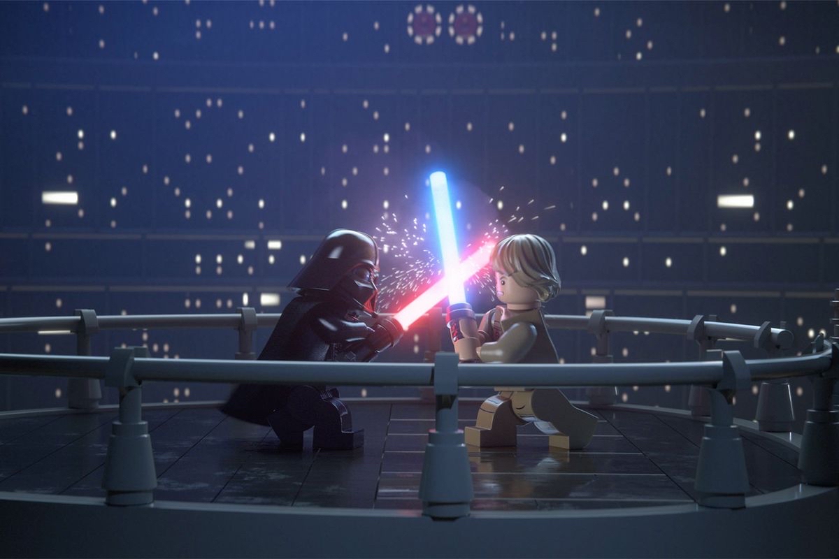 Discovery splash banner for Lego Star Wars Fans Discord server