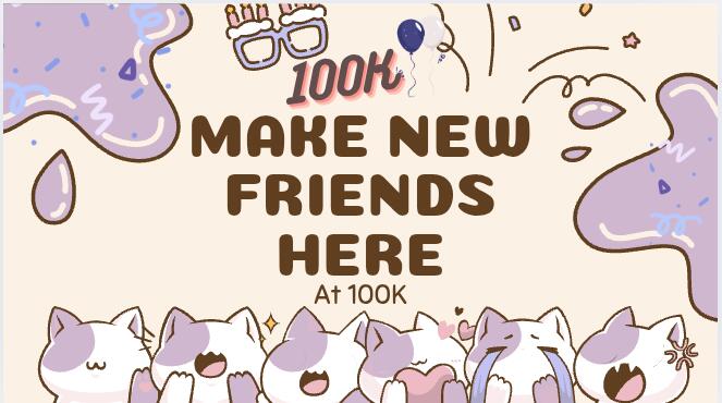 Discovery splash banner for Make New Friends Here Discord server