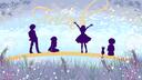 Discovery splash banner for Friends Discord server