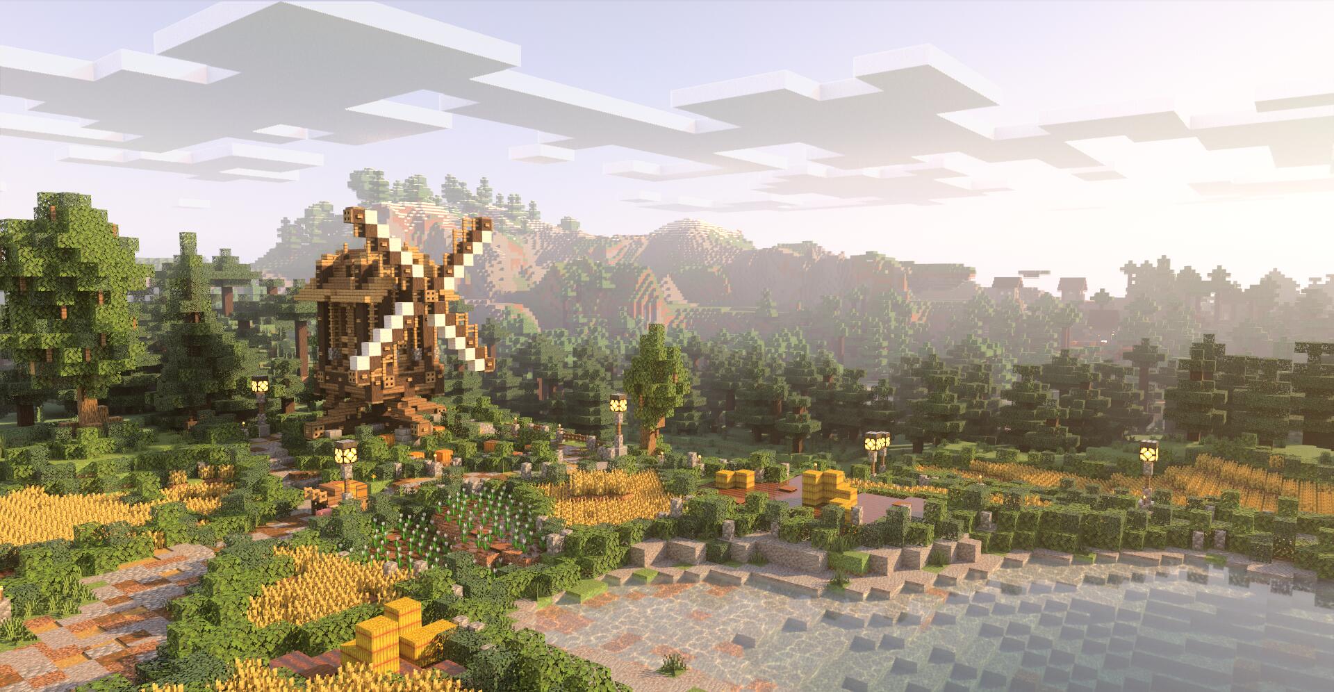Discovery splash banner for Minecraft RTX Discord server