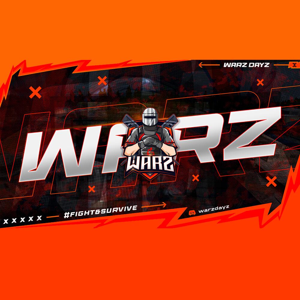 Discovery splash banner for WarZ DayZ Discord server