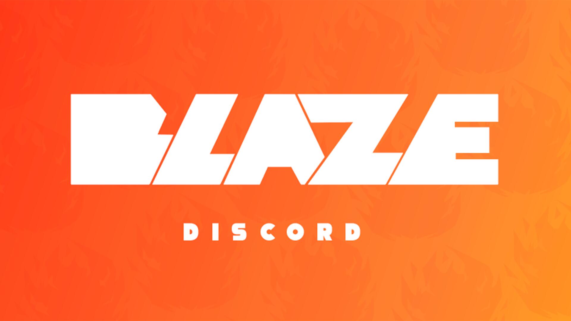 Discovery splash banner for Blaze Gaming Discord server