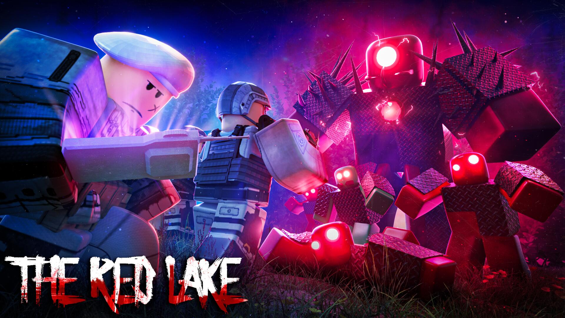 Discovery splash banner for The Red Lake Discord server