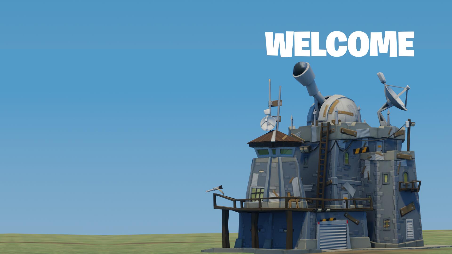 Discovery splash banner for FortOfFans Discord server