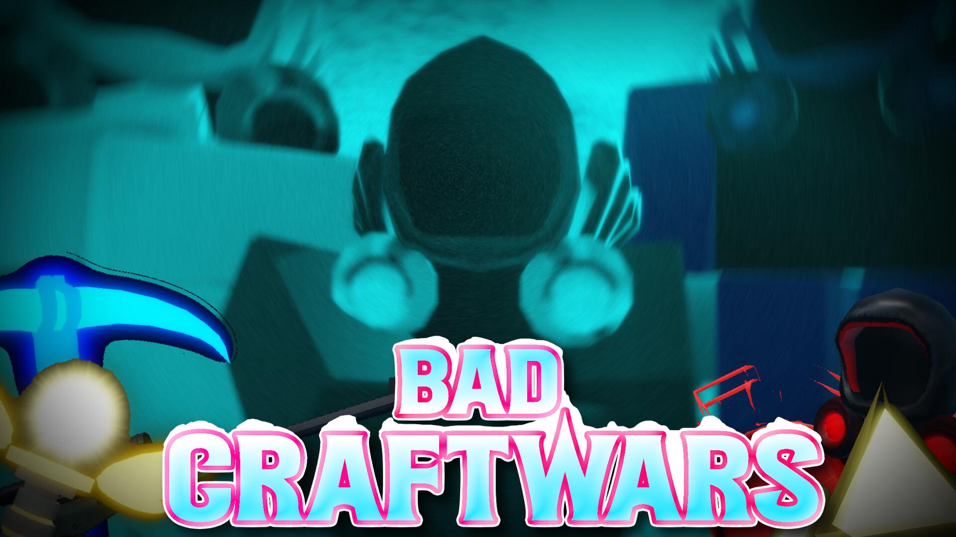 Discovery splash banner for Bad Craftwars Discord server