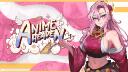 Discovery splash banner for Anime Heaven Discord server