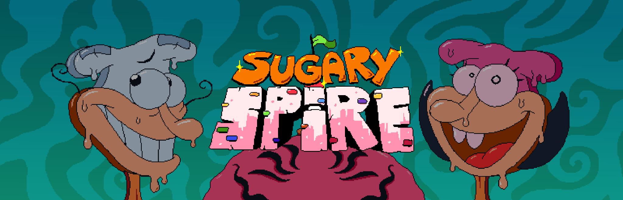 Discovery splash banner for Sugary Spire Discord Discord server