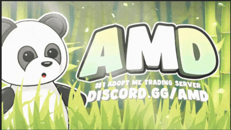 Discovery splash banner for Adopt Me Database Discord server