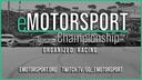 Discovery splash banner for eMotorsport Championship Discord server