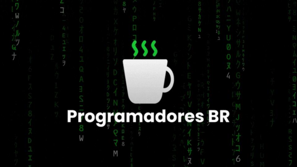 Discovery splash banner for Programadores BR #40k Discord server