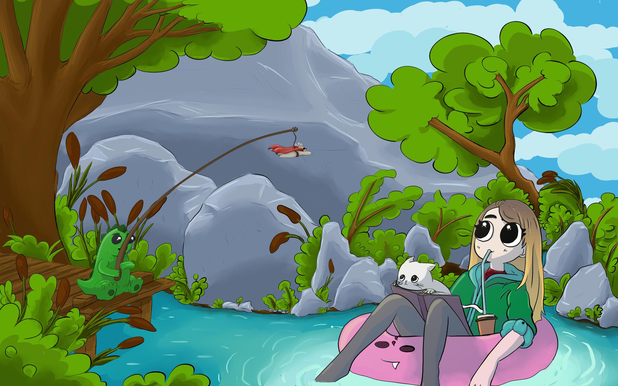 Discovery splash banner for Madzilla's Community Discord server