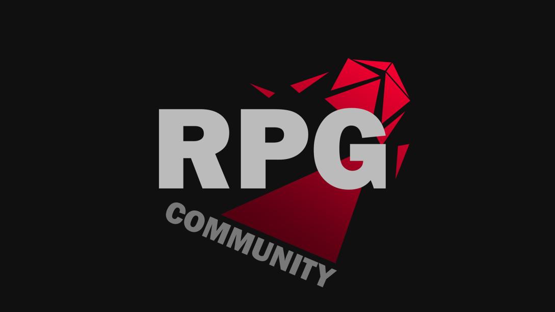 Discovery splash banner for RPG Community 🎲 Discord server