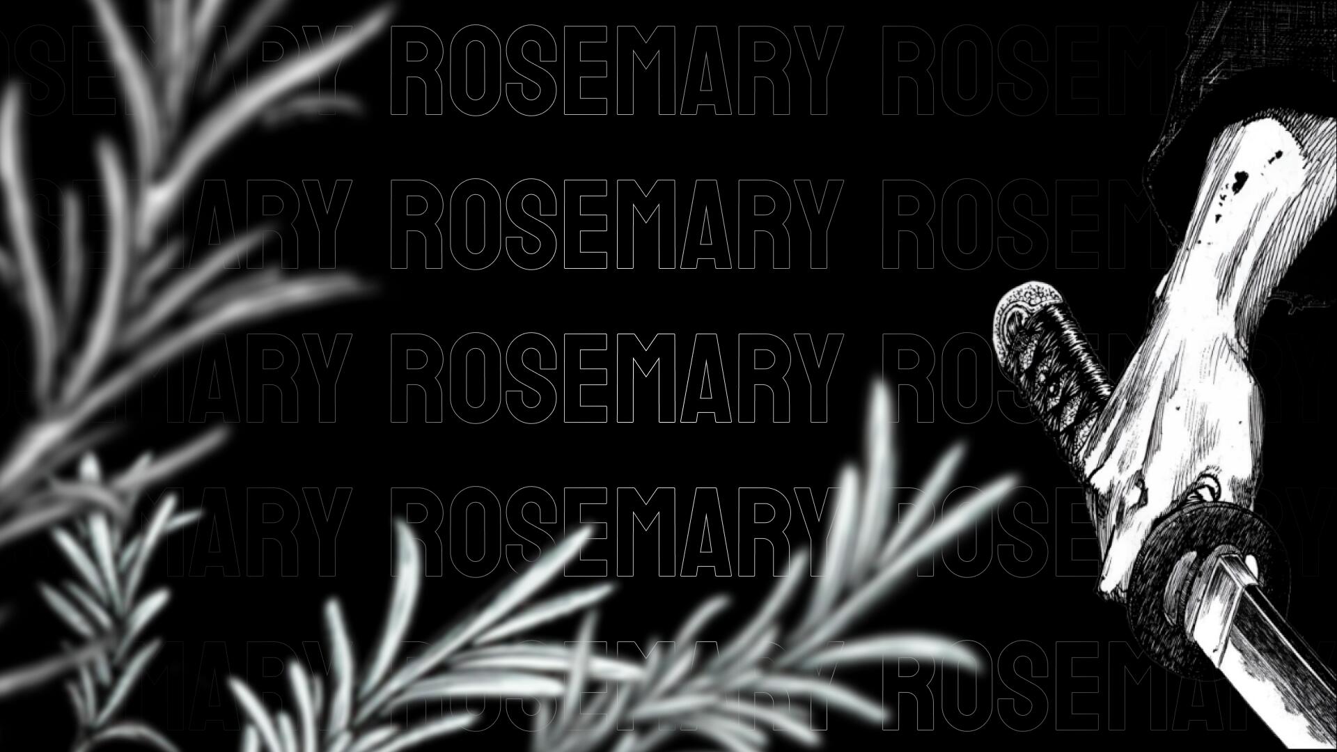Discovery splash banner for Rosemary Discord server