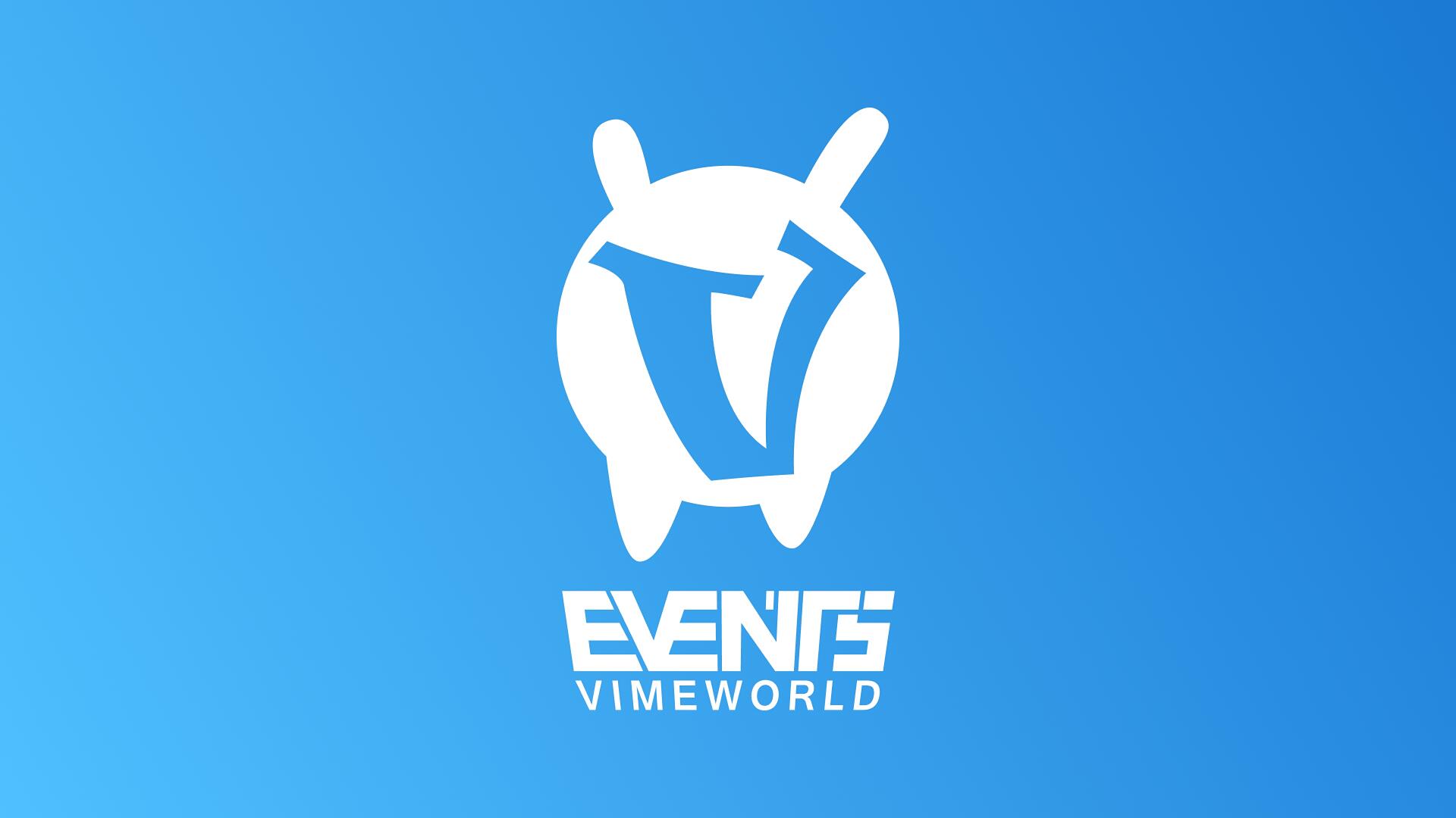 Discovery splash banner for Events VimeWorld Discord server