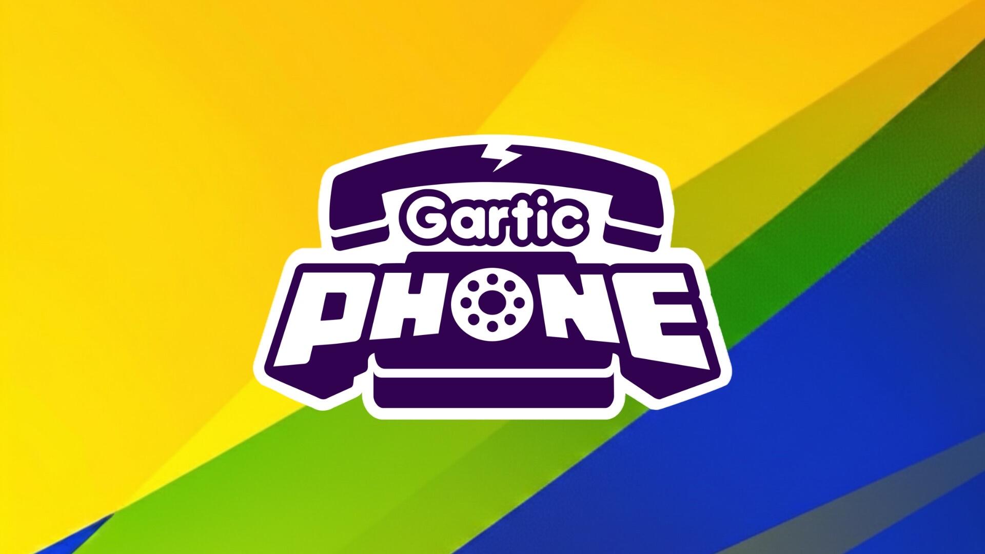 Discovery splash banner for Gartic Phone BR Discord server