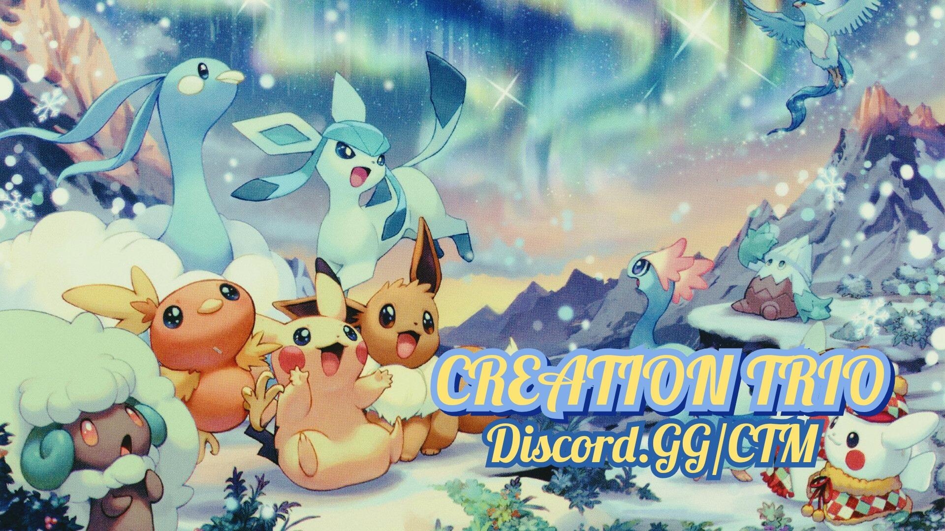 Discovery splash banner for CREATION〤TRIO〤MANIACS Discord server