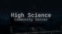 Discovery splash banner for High Science Discord server