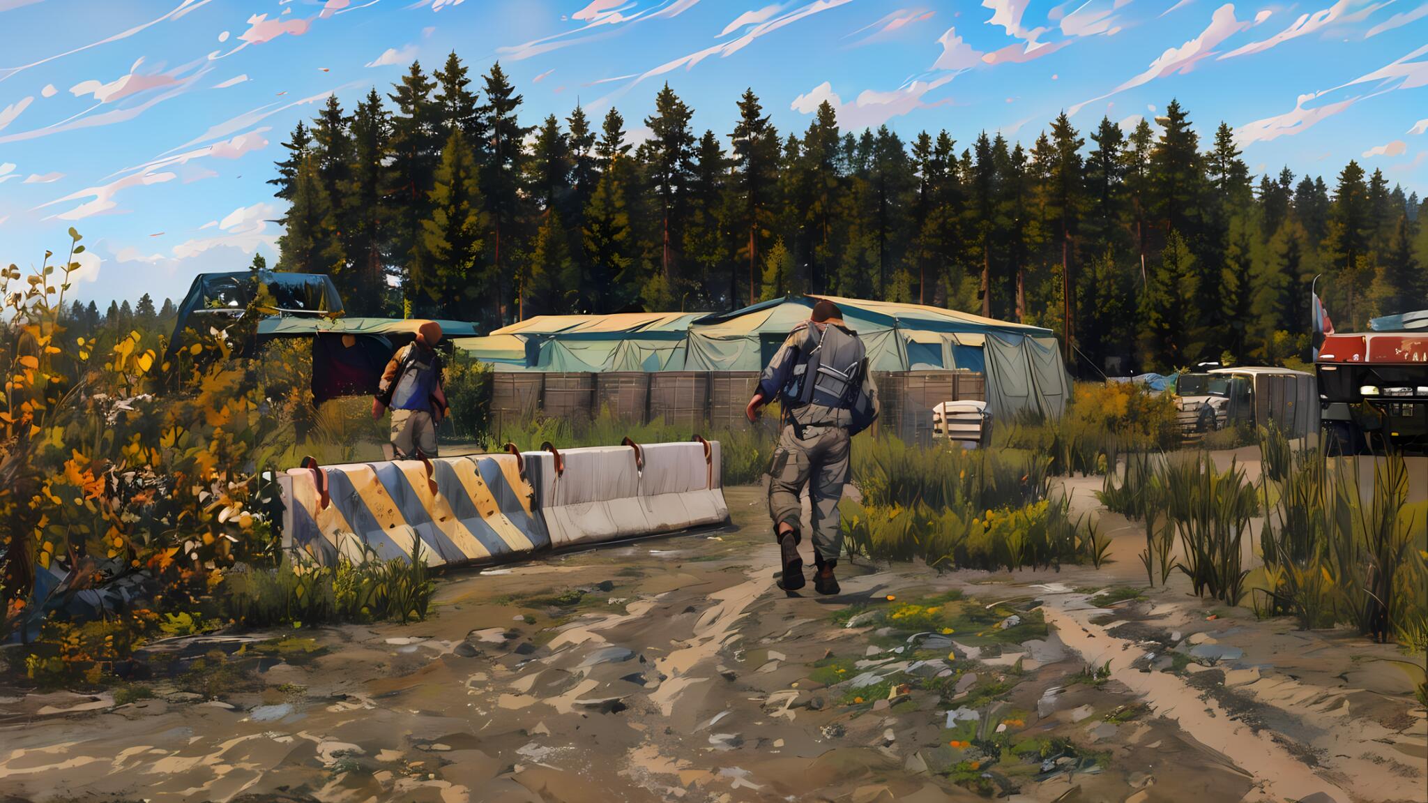 Discovery splash banner for HOTLINE - DayZ Discord server