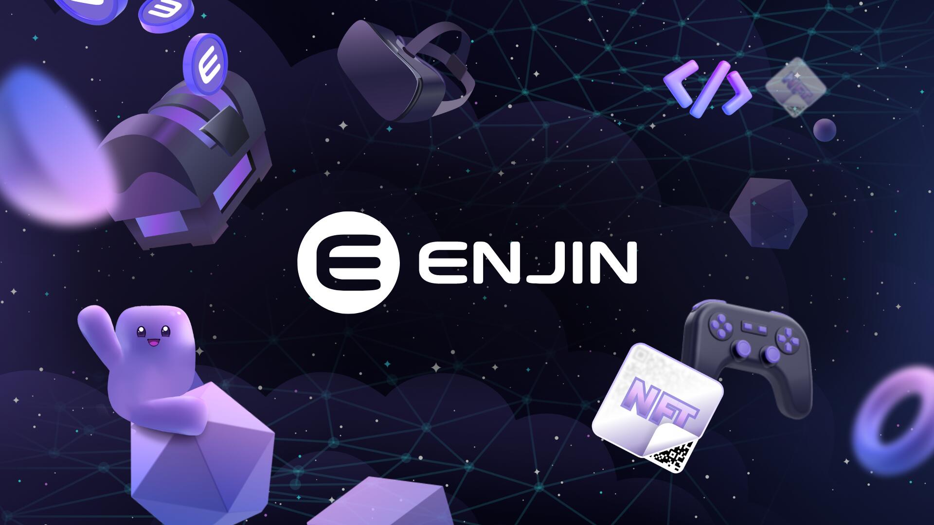 Discovery splash banner for Enjin (Official) Discord server