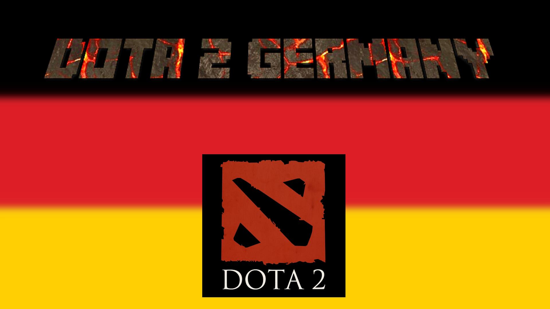 Discovery splash banner for Dota 2 Germany Discord server