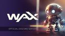 Discovery splash banner for WAX Blockchain Discord server